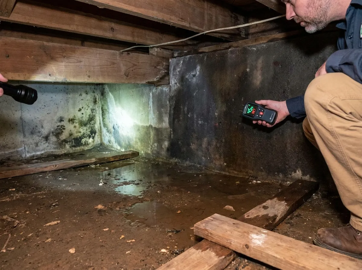 Seattle home with water damage from persistent rain and moisture requiring professional restoration